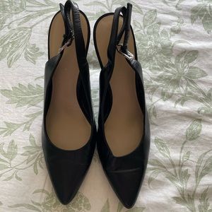 Nine West slingback heels in size 8.5
